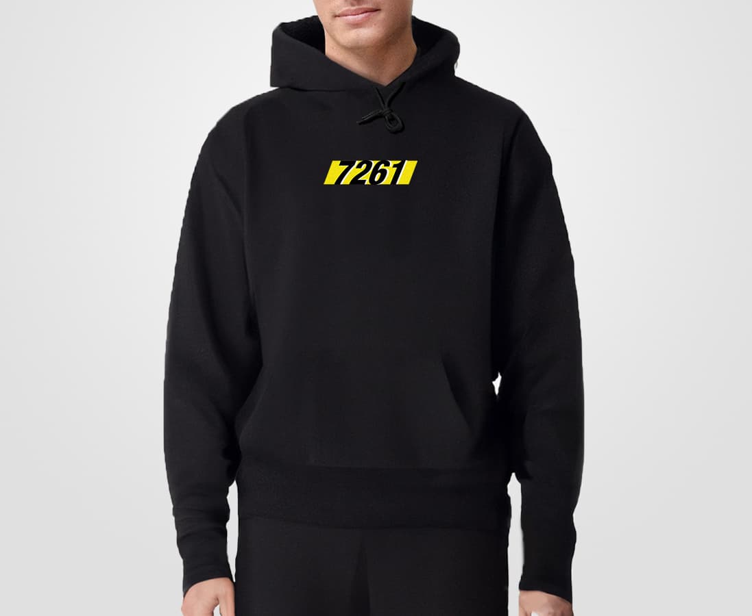 7261 hoodie model